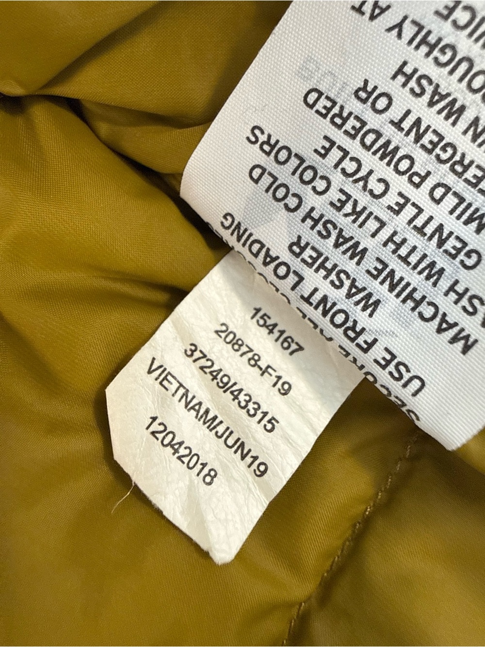 REI Co-op 650 Down Jacket 2.0 Mens Large Brown Puffer Full Zip 154167 - Picture 10 of 13